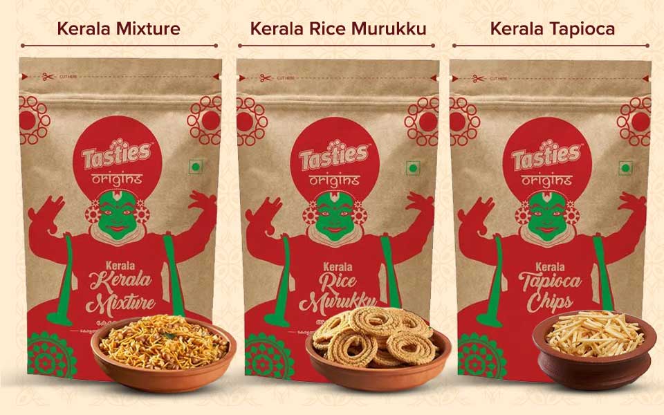 Buy Tasties Origins Five Famous Authentic Kerala Snacks Online at Best Price of Rs 463 bigbasket