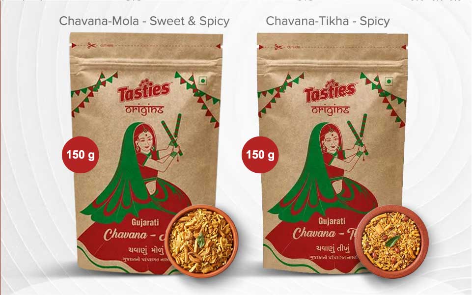 Buy Tasties Origins Five Famous Authentic Gujarati Snacks Online At