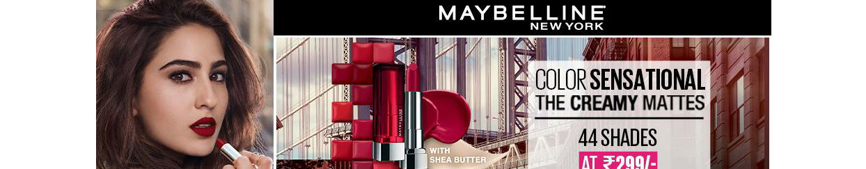 Buy Maybelline New York Colour Sensational Creamy Matte Lipstick Online at  Best Price of Rs 279.65 - bigbasket