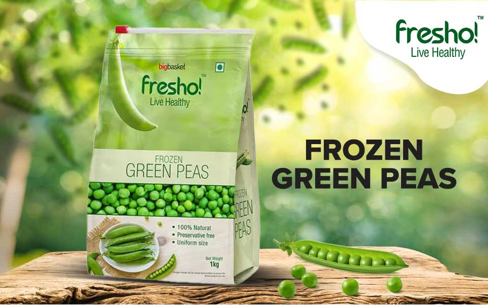 Buy Fresho Frozen Green Peas Online at Best Price of Rs 119 bigbasket