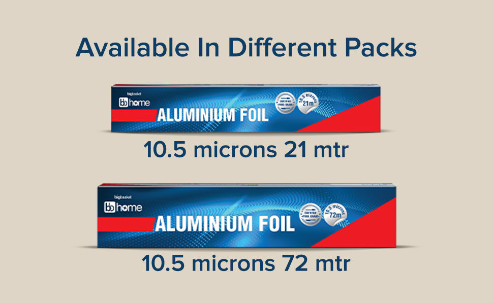 Buy Ezee Silver Aluminium Foil 11 Micron 9 Mtr Online at the Best Price of  Rs 118.44 - bigbasket