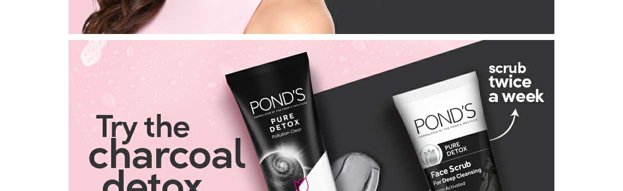 Buy Ponds Pure Detox Anti-Pollution Purity Face Wash With