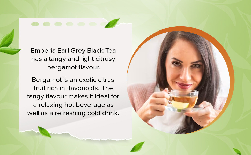 Buy Emperia Flavoured Black Tea Earl Grey Online at Best Price of Rs