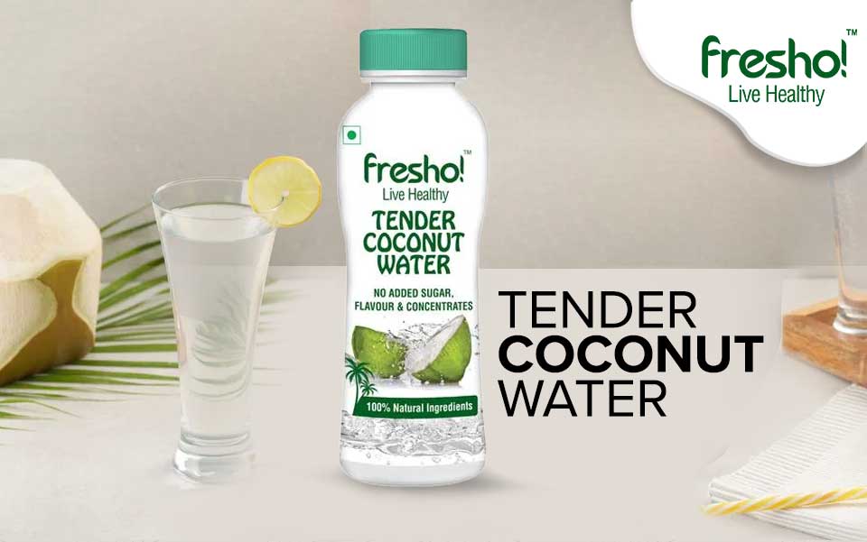 Buy Fresho Tender Coconut Water No Added Sugar, Flavours Online at