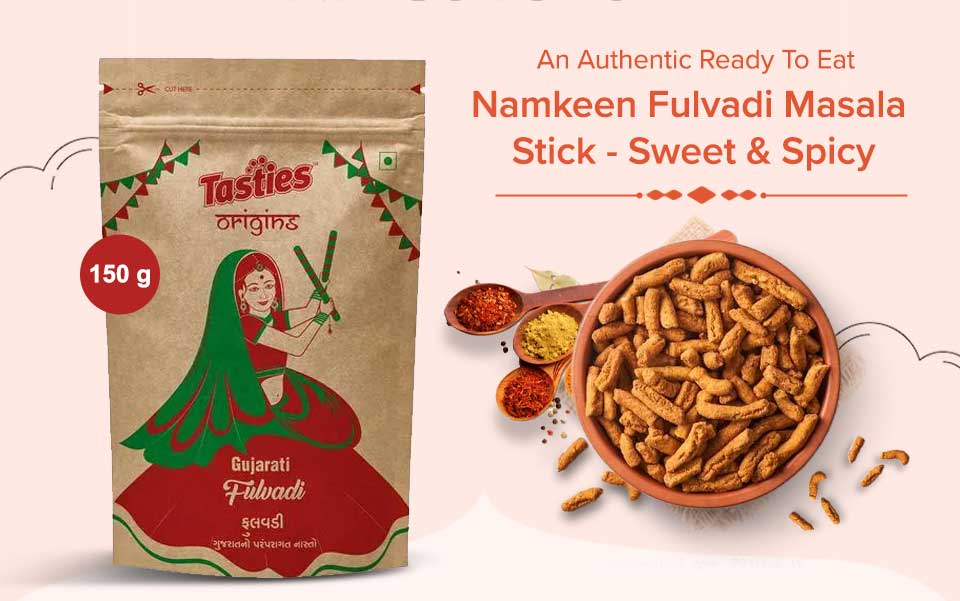 Buy Tasties Origins Namkeen Fulvadi Masala Stick Sweet And Spicy