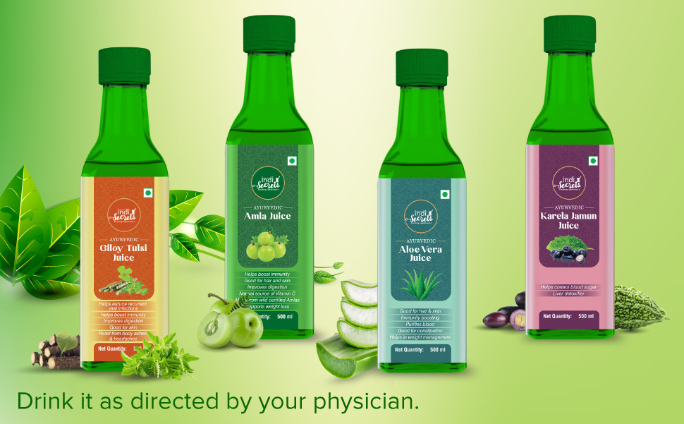 Buy IndiSecrets Wheatgrass Juice Online at Best Price of Rs 199 bigbasket