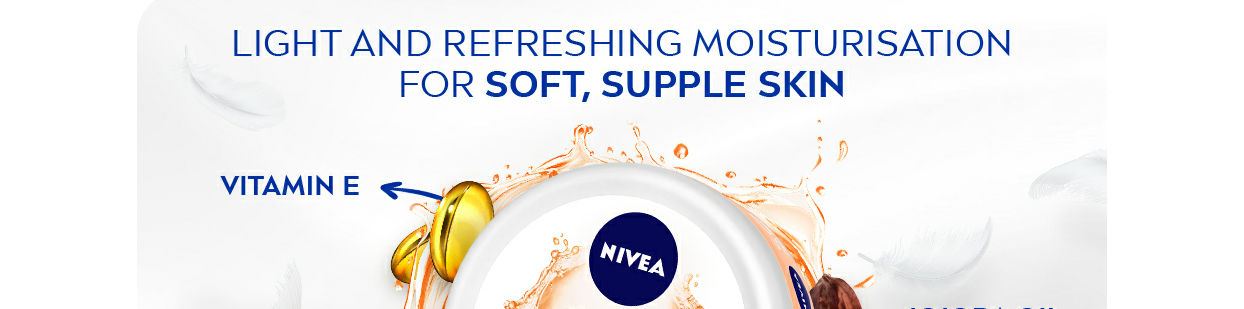 Buy NIVEA Light Moisturizer Cream - Soft Playful Peach, With