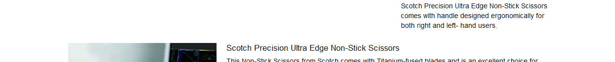 Scotch TUNS Precision Ultra Edge Titanium Non-Stick Scissors