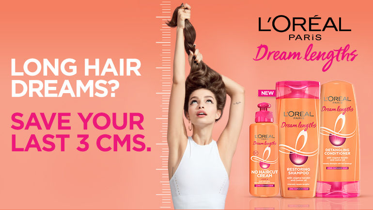 Buy Loreal Paris Dream Lengths No Haircut Cream - Leave In, Seals Split  Ends & Nourishes Hair, Sulfate Free Online at Best Price of Rs 549 -  bigbasket