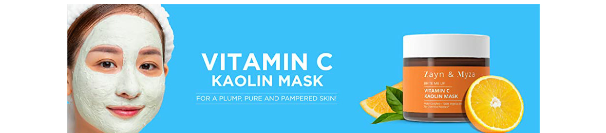 Buy Zm Zayn And Myza Vitamin C Kaolin Face Mask Hydrates Nourishes