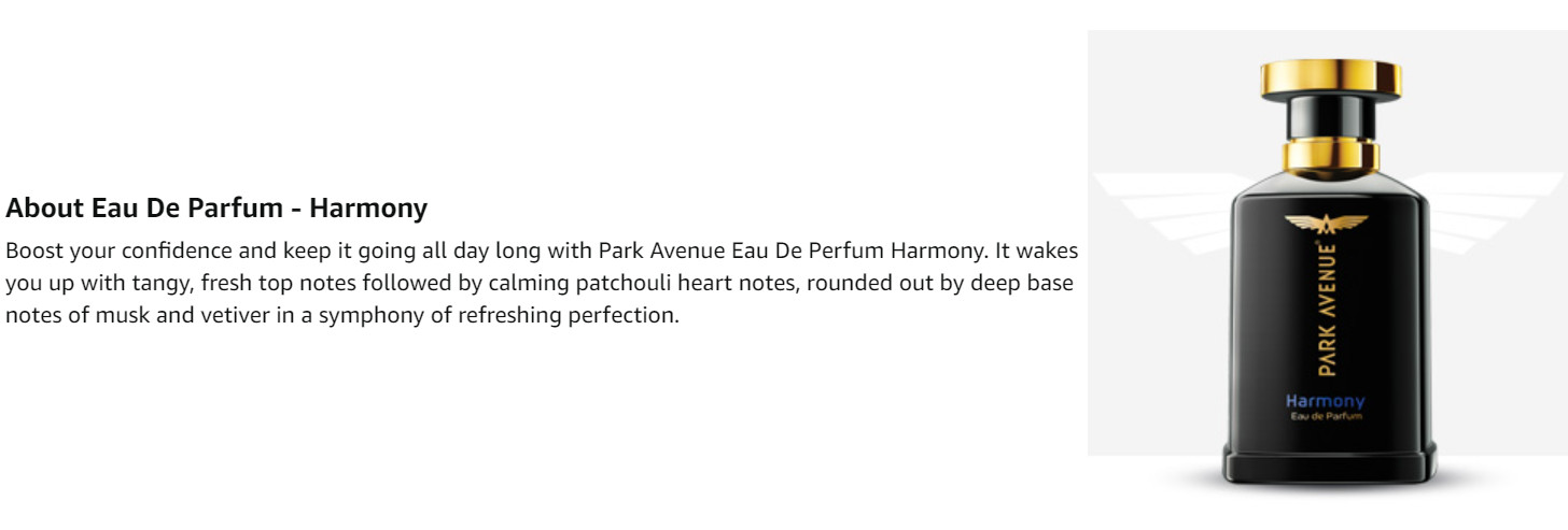 Park avenue outlet harmony perfume price