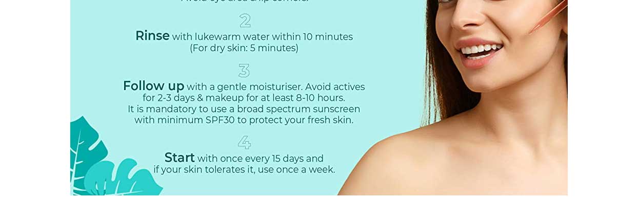 Buy Pilgrim 25% AHA + 2% BHA + 5% PHA Peeling Solution - Exfoliates ...