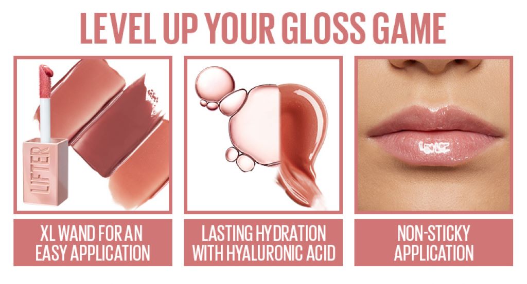 Buy Maybelline New York Lifter Gloss Moisturizing, Tinted Lip Gloss, With Hyaluronic Acid, Non