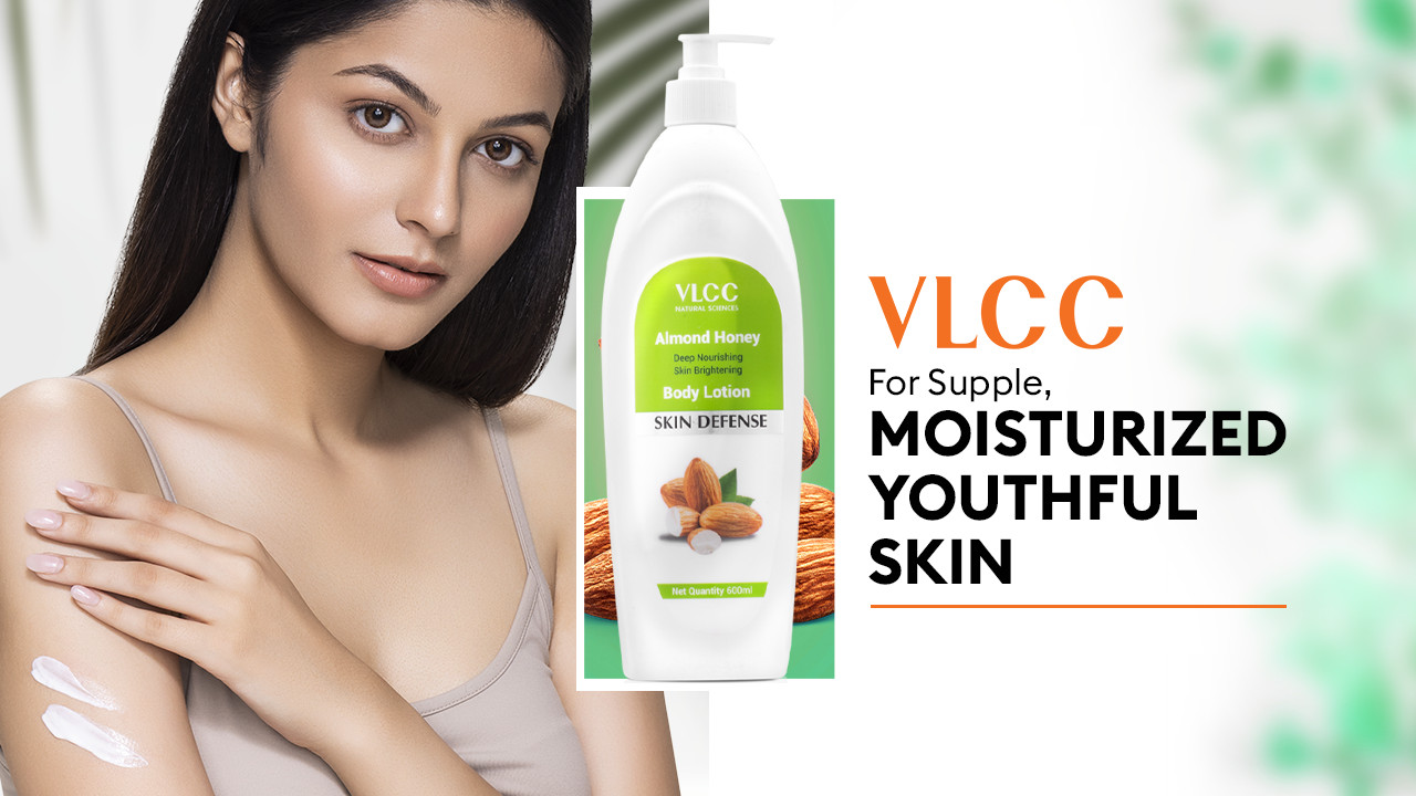 Buy VLCC Almond Honey Deep Nourishing & Skin Brightening Body Lotion ...