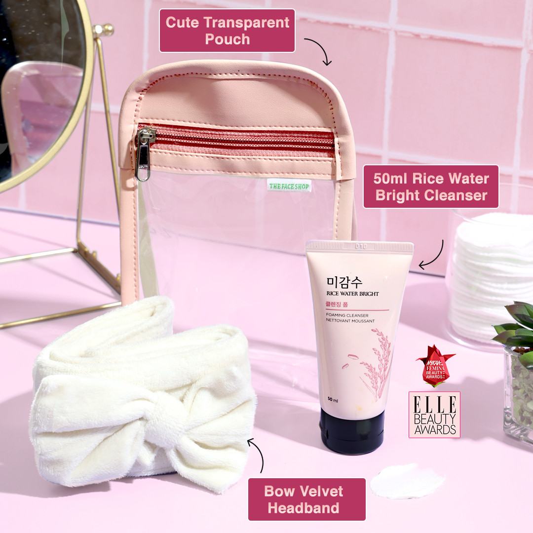 Buy The Face Shop Rice Water Bright Foaming Cleanser For Clear