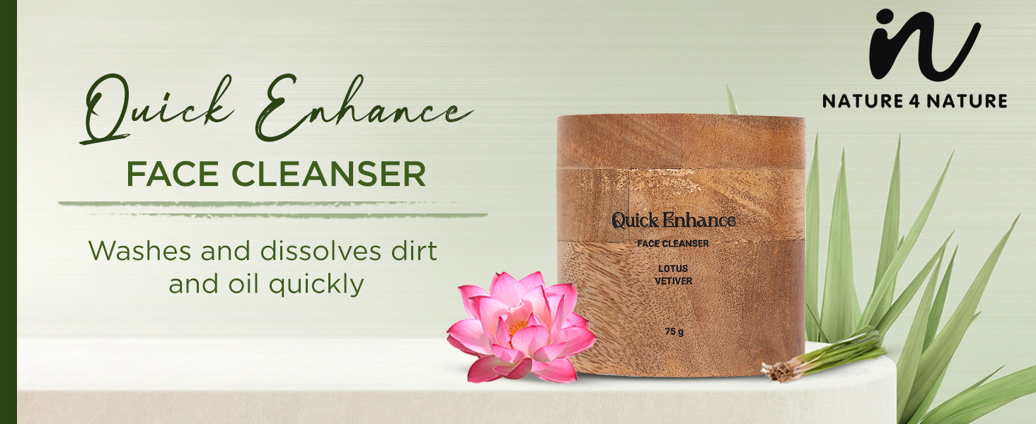 Buy Nature 4 Nature Quick Enhance Face Cleanser Lotus Vetiver
