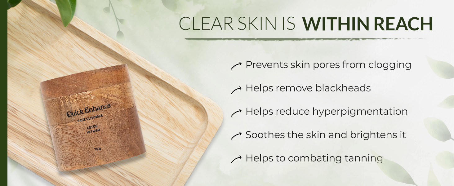 Buy Nature 4 Nature Quick Enhance Face Cleanser Lotus Vetiver