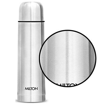 Milton Thermosteel Flip Lid Flask Silver - 1000 ml