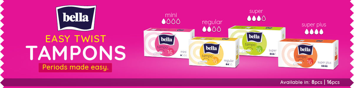 Tampons, 16 pcs Bella Premium Comfort Mini Tampo