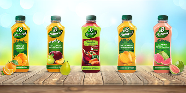 Buy B Natural Mango Juice - Made With 100% Indian Fruit & 0% ...