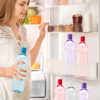 Buy Milton Oscar PET Fridge Plastic Water Bottle - Blue Online at Best  Price of Rs 45 - bigbasket