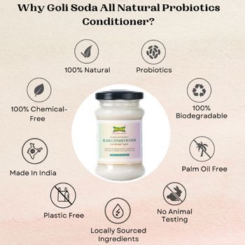 Buy Goli Soda Probiotics Hair Conditioner - All Natural, For Healthy ...