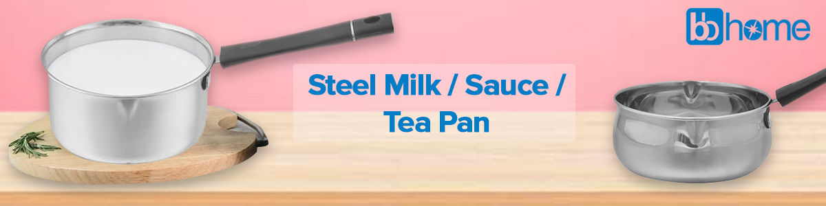 Buy BB Home Stainless Steel Milk/Tea Sauce Pan - Regular, Durable