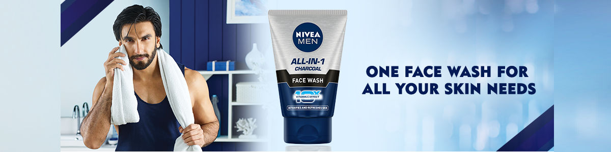 Buy Nivea Face Wash Men All In 1 Oil Control 100 Gm Tube Online At Best ...