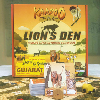 Buy Kaadoo Lion's Den - Wildlife Safari Adventure Board Game For Kids ...