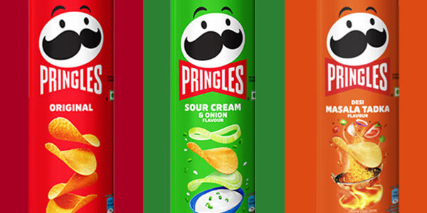 Buy Pringles Potato Chips - Sour Cream & Onion Flavour, Crunchy ...