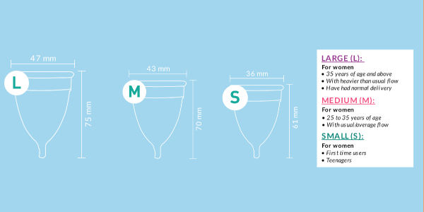 Buy Sirona Reusable Menstrual Cup For Women Large Age Up To 30 Years 1 Pc  Online At Best Price of Rs 275.31 - bigbasket