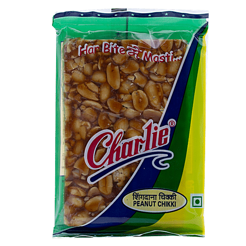 Buy Charlie Peanut Chikki 75 Gm Pouch Online at the Best Price of Rs 40 ...