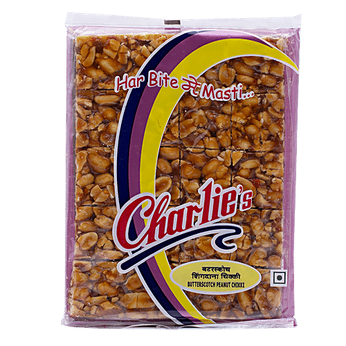 Buy Charlie Peanut Chikki Butterscotch 200 Gm Online at the Best Price ...