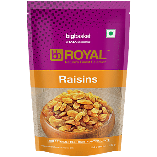 Buy Bb Royal Raisinskishmish Indian 200 Gm Pouch Online At Best Price ...