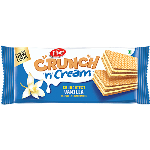 Buy Tiffany Crunch N Cream Vanilla Cream Wafers 65 Gm Online at the ...