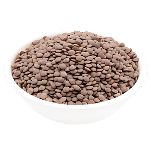 JSN Masoor Black Dal - Whole Unpolished, 500 g Pouch