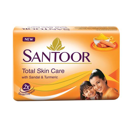 Santoor Bathing Soap Sandal Turmeric 