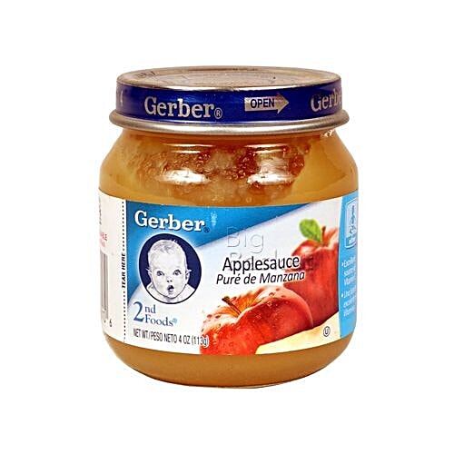 Buy Gerber Nature Select - Applesauce (2nd Foods for Sitters) Online at ...