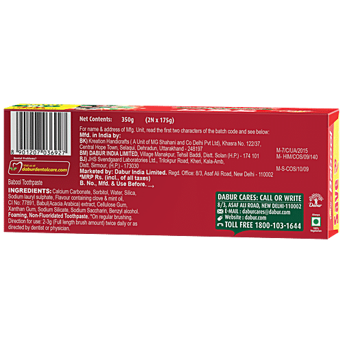 dabur babool ingredients