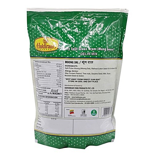 Buy Haldirams Namkeen Moong Dal 1 Kg Pouch Online At Best Price of Rs ...