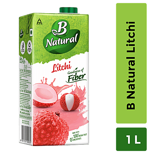 Buy B Natural Juice Litchi Luscious 1 L Carton Online At Best Price Of ...