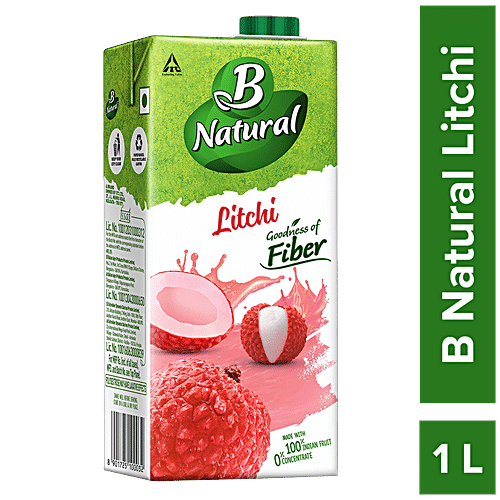 Buy B Natural Juice Litchi Luscious 1 L Carton Online At Best Price Of ...