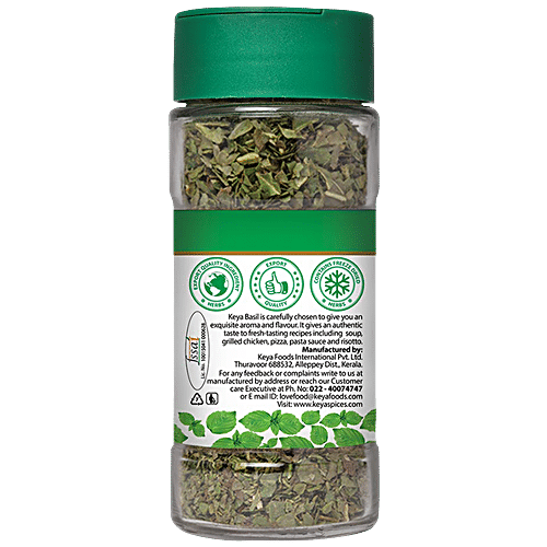 Buy Keya Basil Freeze Dried 12 Gm Jar Online at the Best Price of