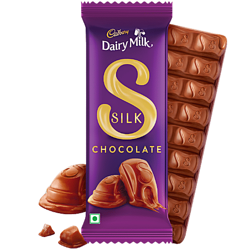 Buy Cadbury Dairy Milk Silk Chocolate Bar 60 Gm Online At Best Price of ...