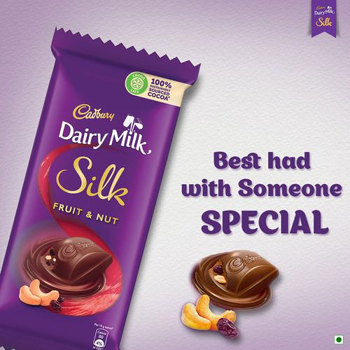 Buy Cadbury Dairy Milk Silk Fruit Nut Chocolate Bar 55 Gm Online At Best Price Bigbasket