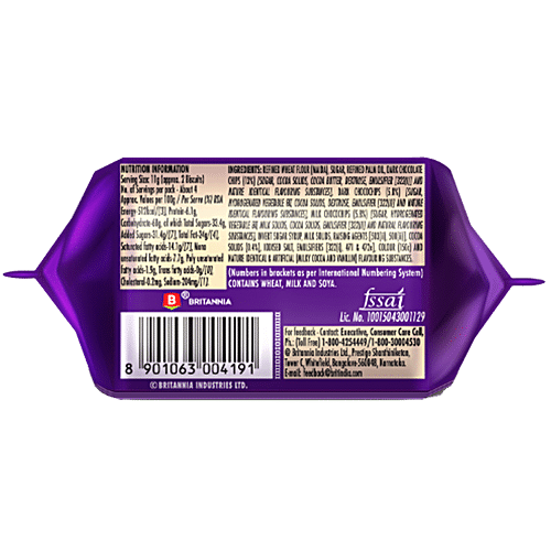 Buy Britannia Good Day Cookies Chocochip 44 Gm Pouch Online At Best ...