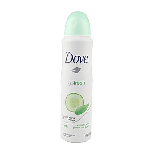 Buy Dove Deodorant Body Spray Cucumber Green Tea Scent 169 Ml Bottle ...