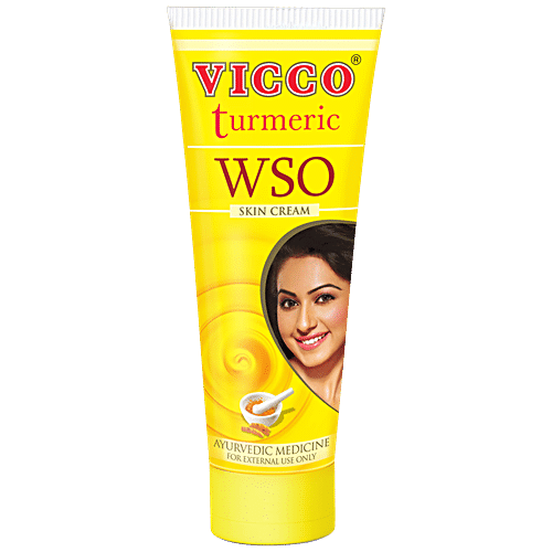 Buy Vicco Skin Cream Turmeric Wso Ayurvedic Medicine 60 Gm Tube Online ...