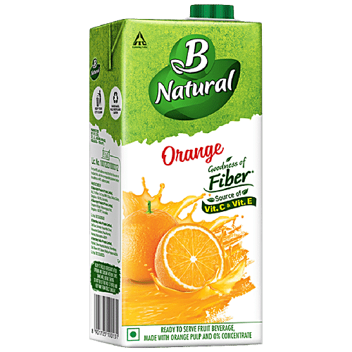 Buy B Natural Juice Orange Oomph 1 L Carton Online At Best Price Of Rs ...