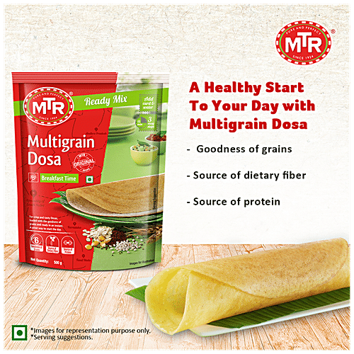 Buy Mtr Instant Mix Multigrain Dosa 500 Gm Pouch Online At Best Price